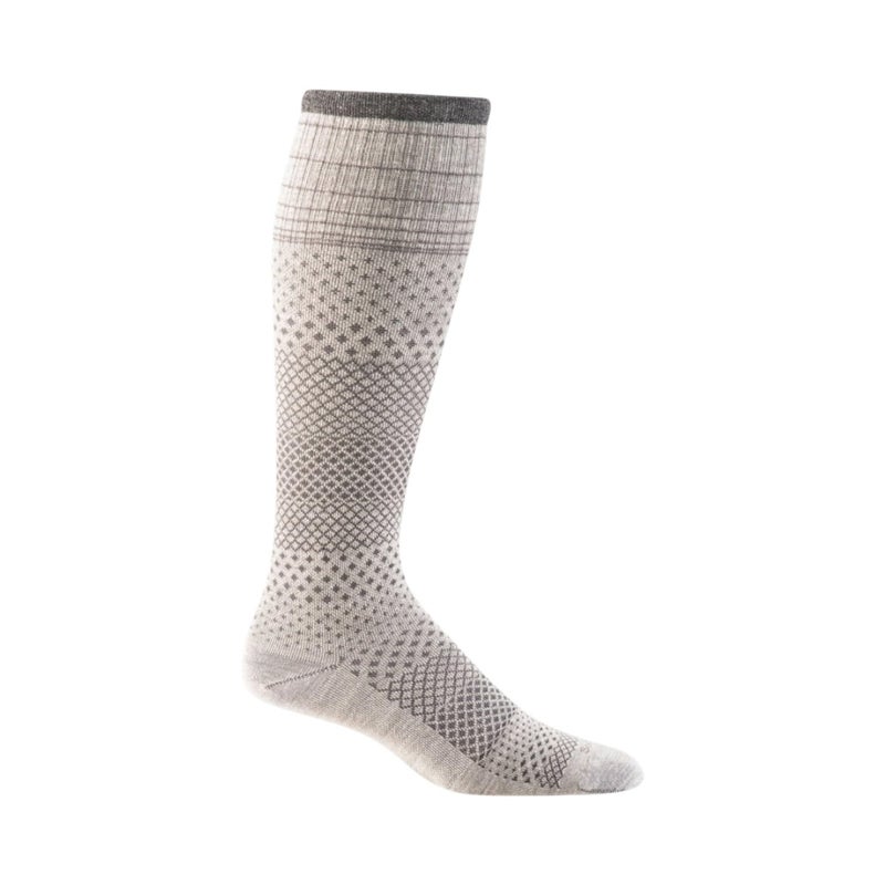 Sockwell Women's Micro Grade Moderate Graduated Compression Sock, Natural - M/L